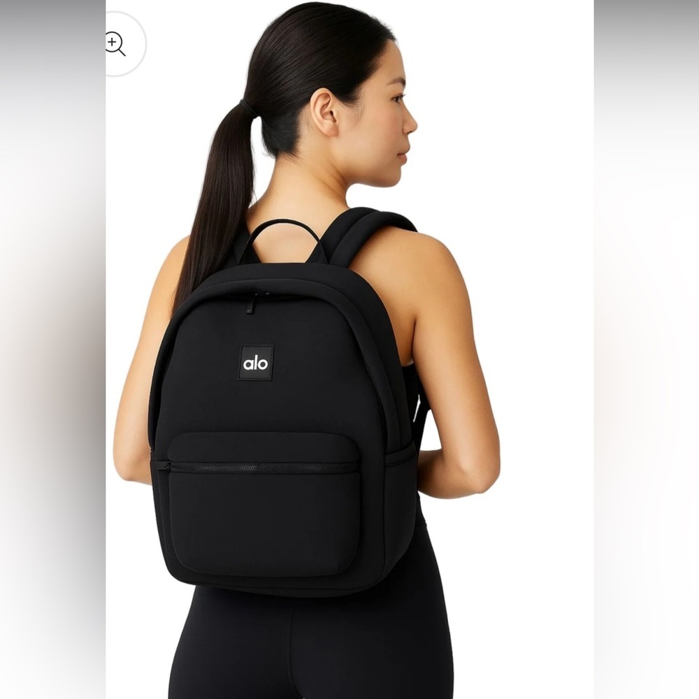 Alo Yoga Stow Backpack Black NWT - Picture 2 of 9